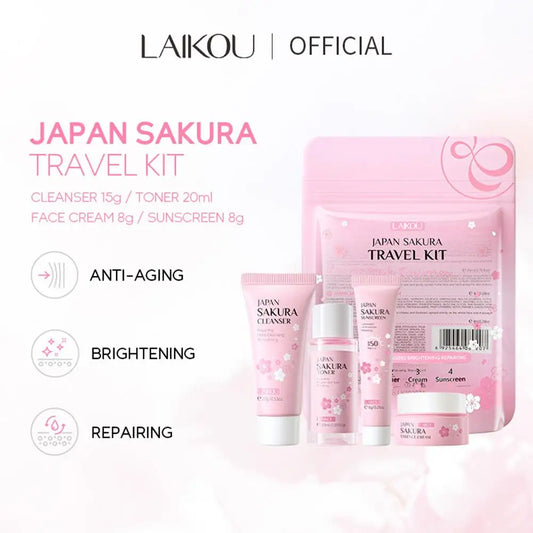 Laikou Sakura Conjunto Cuidados com a Pele